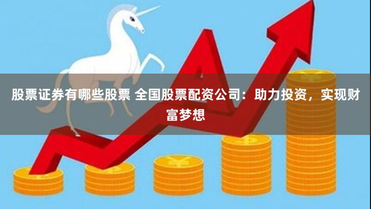 股票证券有哪些股票 全国股票配资公司：助力投资，实现财富梦想